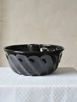 tulband cakevorm zwart 18 cm (0631-22)