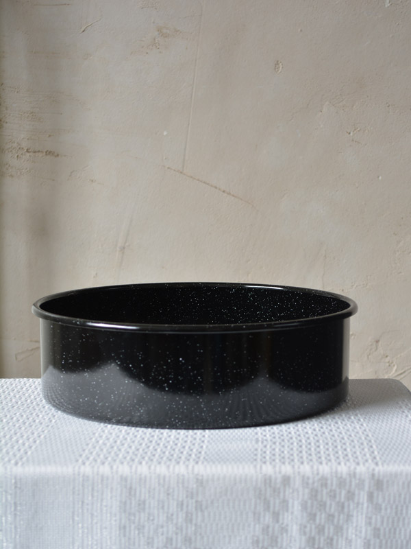Kuchenform schwarz 20 cm (0480-22)