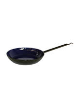 frying pan black - blue 24 cm, bottom 17,5 cm (0564-25)